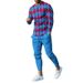 European Clothing Autumn 2024 Set, Round Neck Long Sleeved Pants, Casual Men's Two-piece Set_desvips.com