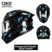 Helmets National Standard 3C/DOT Certified Motorcycle Helmets, Electric Motorcycle Helmets, Winter ECE Certified Full Length Helmets_desvips.com