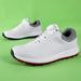 Luxury Brand Solid Color Thick Sole Golf Rotating Buckle Casual Breathable Mesh Sports Shoes High-quality Sneakers_desvips.com