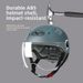 3C Certified Dilang Electric Vehicle And Motorcycle Helmet, Unisex, Summer Sun Protection, Half Helmet, All Season, Summer Safety Helmet_desvips.com