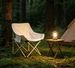 Comfortable High-Back Foldable Camping Chair, Heavy-Duty Steel Frame Moon Chair With Carry Bag_desvips.com