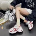 luxury Fashion Shoes 2026 Summer New Men's/Women's Retro Chunky Dad Platform Height Increase Casual Running Sneakers_desvips.com