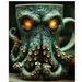Octopus Cup Resin Craft Ornaments Horror Abyss Octopus Mug Ornaments_desvips.com
