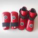Professional ITF Taekwondo Sparring Gloves & Ankle Guards Set – Breathable Foam Padding For Hands, Wrists & Feet_desvips.com