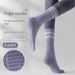 Soccer Socks Yoga Socks Non Slip Professional Women's Pilates Thickened Sports Fitness Running Skipping High School Tube Pressure Non Slip Socks_desvips.com