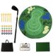 Cross-Border Swing Chipping Practice Set Leisure Game Hitting Mat Golf Accessories_desvips.com