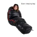 Very Warm White Goose Down Filled Adult Mummy Style Sleeping Bag Fit For Winter Thermal 4 Kinds Of Thickness Camping Tra_desvips.com