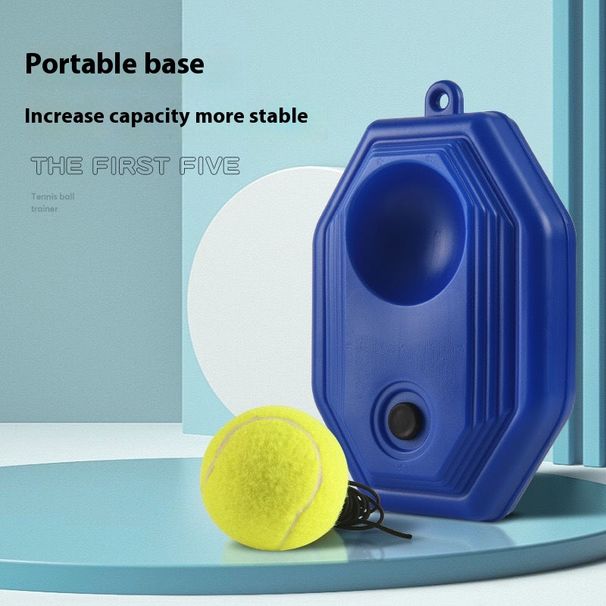 Tennis Sports Essential: Single Player High Elasticity Self-Return Set For Beginners Practical Must-Have_desvips.com
