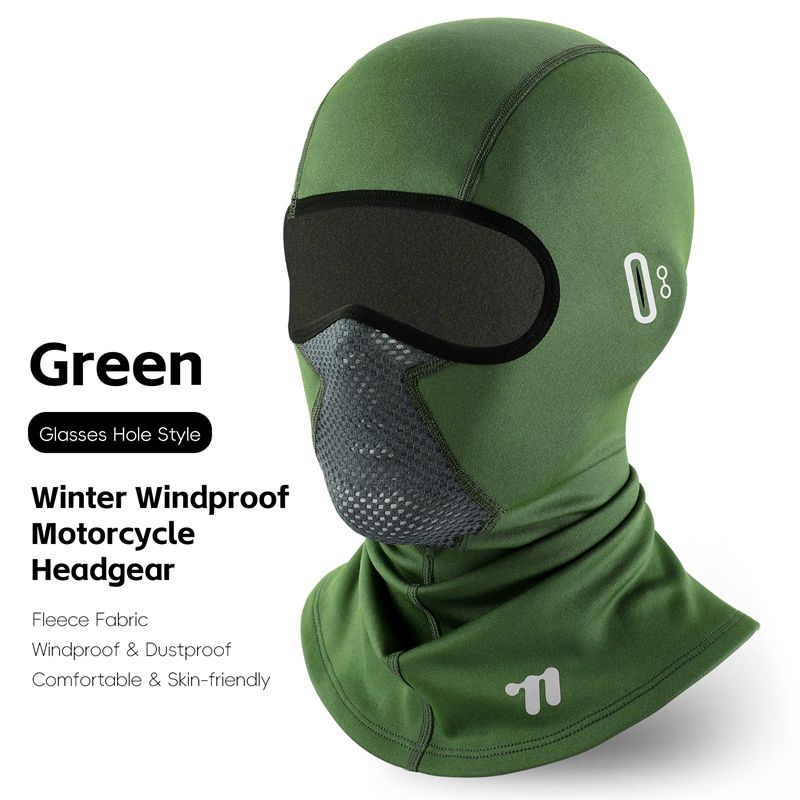 Winter Warm Cycling Face Mask Fleece Hiking Camping Ski Balaclava Neck Scarf Windproof MTB Road Bicycle Mask_desvips.com