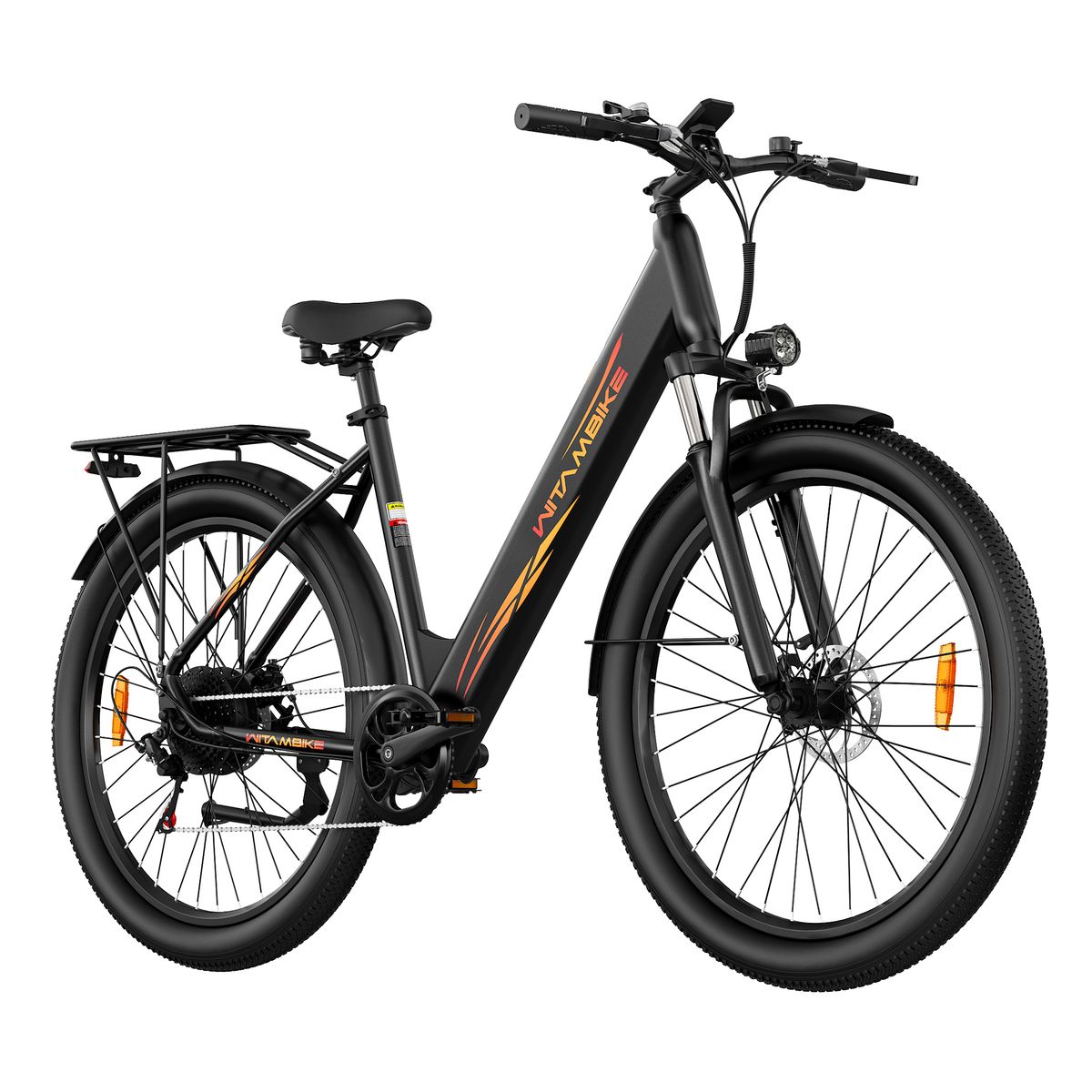WITAMBIKE W28 Commuter E-Bicycle – 250W Motor 36V 20Ah Removable Battery_desvips.com