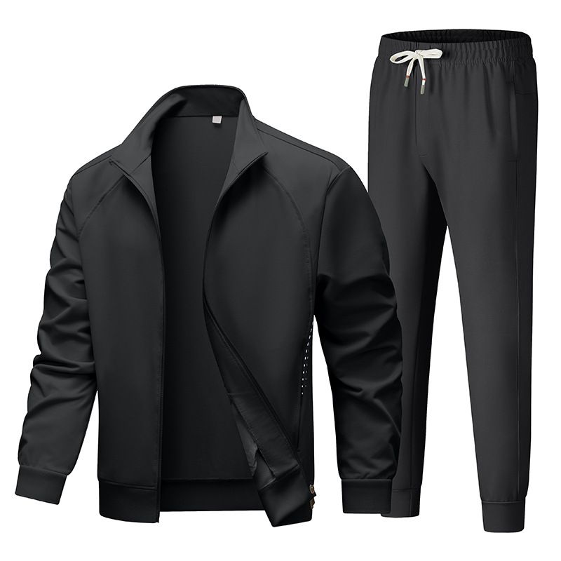 Men's Spring Autumn Hoodie Sports Suit Trendy Loose Fit Casual Outdoor Camping Hiking Clothing In Stock For Wholesale_desvips.com