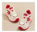 Hollow Cutout Platform Sneakers Women Lace Up Contrast Color Thick Wedge Sole Non Slip Casual Walking Dad Shoes_desvips.com