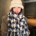 Korean Version New Couple Plaid Fashion Versatile Winter Atmosphere Warm Neck Warmer Scarf_desvips.com