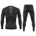 NOKO-Autumn/Winter Outdoor Sports Thermal Underwear Set, Men's Autumn/Winter Quick-Drying Seamless Underwear, Long Johns_desvips.com