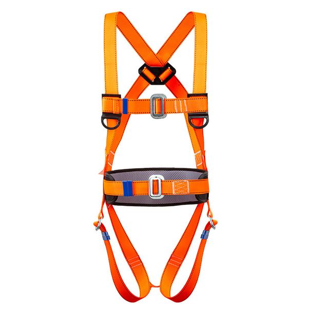 National Standard Full Body Five-Point High-Altitude Work Belt Buffer Pack Fire Rescue Waist Protection Quick-Release_desvips.com
