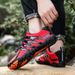 Men's Five Finger Shoes Breathable Mesh Summer Sports Hiking Non-Slip Waterproof Beach Wading Stream Tracing Outdoor Shoes_desvips.com