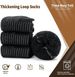 Merino Wool Thermal Both Men Women, 3 Pairs Of Fully Cushioned Winter Boot Socks, Suitable For Hiking And Working In_desvips.com