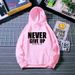 New Autumn Winter Hooded Sweatshirt Women Letter Print Top Fashion Versatile Casual Plus Size Loose Fit_desvips.com