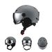 Adult warm ski helmet with goggles piece outdoor sports protection ski head Helmet protective gear_desvips.com