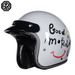 motorcycle helmet men and women 3C certification 3/4 helmet retro half helmet motorcycle commuting four seasons can be equipped with Bluetooth_desvips.com