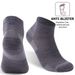 ZEALWOOD Merino Wool Running Men Women No Show/Ankle/Crew Anti-blister Cushion Athletic Socks Ultra-Light Tennis 1/3_desvips.com