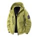 New Men's Waterproof Jacket, Slim Hooded Shoulder-mounted Outdoor Jacket Trendy_desvips.com