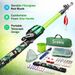 Portable Telescopic Kids Fishing Pole For Boys And Girls, Fishing Rod Reel Combo Kit With Tackle Box & Fishing Net, Best For Toddler Youth_desvips.com