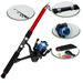 Lure Kit Long Casting Sea Gun Handle Rod Reel Soft Bait Fish Hook Line Fishing Gear Full Set_desvips.com