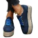 Womens Fashionable Canvas Casual Shoes For Spring And Summer Round Shoelaces Breathable Leopard Print Sneakers Large_desvips.com