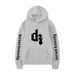 Fleece-Lined Autumn Winter New Trendy Casual Hoodie Loose Fit Sports Men's Printed Letter Sweatshirt_desvips.com