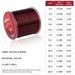 500m Reinforced Nylon Colorful Sea Rod Lure Bait Rock Parallel Reel Line Fishing Gear_desvips.com