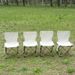 Outdoor Portable Camping Fishing Stool With Backrest Picnic Travel Leisure Folding Chair_desvips.com