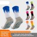 Men's Mid Calf Soccer Socks Gradient Thickened Terry Cloth Sole Adult Star Dot Adhesive Non Slip Sports Socks_desvips.com