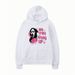 No You Hang Up Halloween Hooded Sweatshirt Colorful Print Long Sleeve Loose Casual Top_desvips.com
