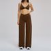 2PCS Suit Women' Trackuit Yoga Set Gym Wear Sexy Sport Bra Flared Legging Set Fitne Outfit Female Workout_desvips.com