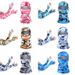 Sun Protection Outdoor Sports Headgear UV Protection Sleeves Half Finger Ice Silk Gloves For Cycling Mountaineering Fishing Windproof_desvips.com