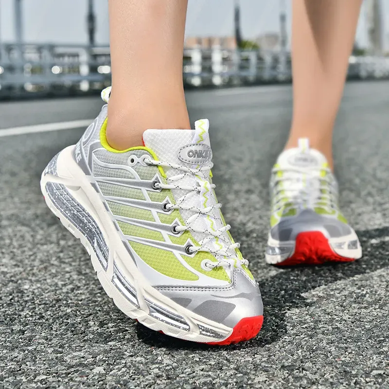 ONKE Free Shipping Designer Lightweight Shock-absorbing Mesh Breathable Running Jogging Shoes Artistic_desvips.com