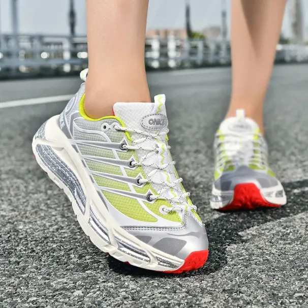 ONKE Free Shipping Designer Lightweight Shock-absorbing Mesh Breathable Running Jogging Shoes Artistic_desvips.com