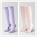 Soccer Socks Sports Functional Calf Socks For Women In Summer Fitness Running Skipping Rope Compression Elastic Pressure Socks Long Tube_desvips.com