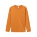300g Overweight Pound Thickened Cotton Long Sleeve T-shirt Women's Autumn And Winter Loose White Couple Outfit Base Shirt_desvips.com