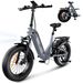 iScooter EB8 Foldable Electric Bike With 48V 15AhBattery_desvips.com