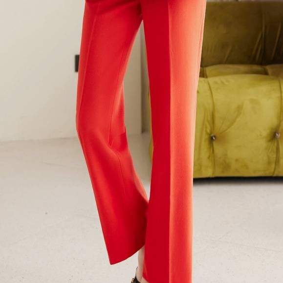 Women's Clothing New Feeling Temperament Goddess Fan Professional Suit Work Clothes Suit Contrast Color_desvips.com