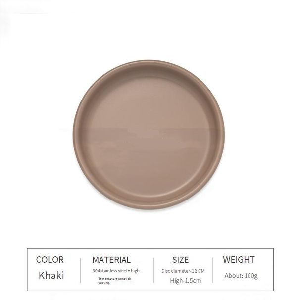 304 Stainless Steel Camping Bowl - Lightweight & Durable For Hiking Fishing & Picnic (Portable & Easy To Clean)_desvips.com