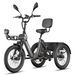 FAFREES F20 Mate II Electric Tricycle, 48V 21Ah Battery,Hydraulic Disc Brakes,Front & Rear Baskets_desvips.com