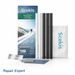 Snowboard Ski Base Repair Kit 5 P TEX Rods (Black/Clear) Stainless Steel Scraper Sandpaper DIY Tuning Maintenance Tools_desvips.com