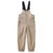 001 Children's Boys Girls Snowboard Ski Bib Winter Snow Country Warm Thickened Snowproof Pants_desvips.com