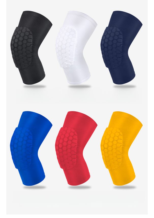 Sports Knee Pads Honeycomb Anti-Collision Patella Protection For Men And Women Outdoor Basketball Soccer_desvips.com
