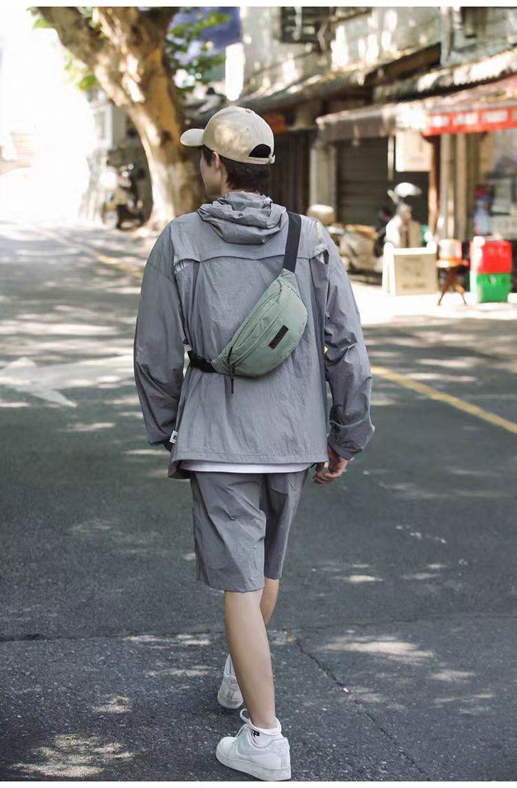 Mobile Phone Chest For Men And Women, New Style Sports Casual Shoulder Waist Versatile Crossbody Bag, Cycling Bag_desvips.com