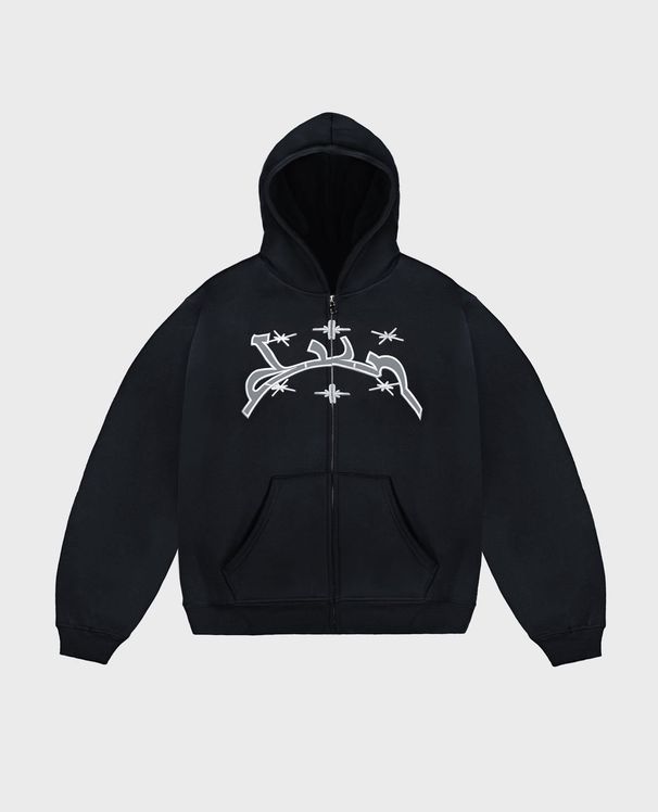 2025 New Short Starlight Print Zipper Hoodie Jacket Embroidered Top Couple Outfit Versatile Style Hot Sale_desvips.com
