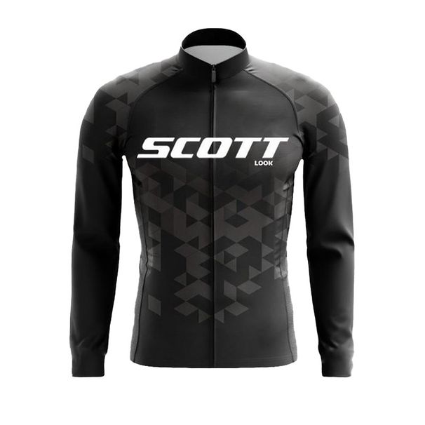 Breathable Long Sleeve Cycling Jersey Set Bib Pants Ropa Maillot Ciclismo Bicycle Clothing MTB Bike Uniform Men Clothes_desvips.com